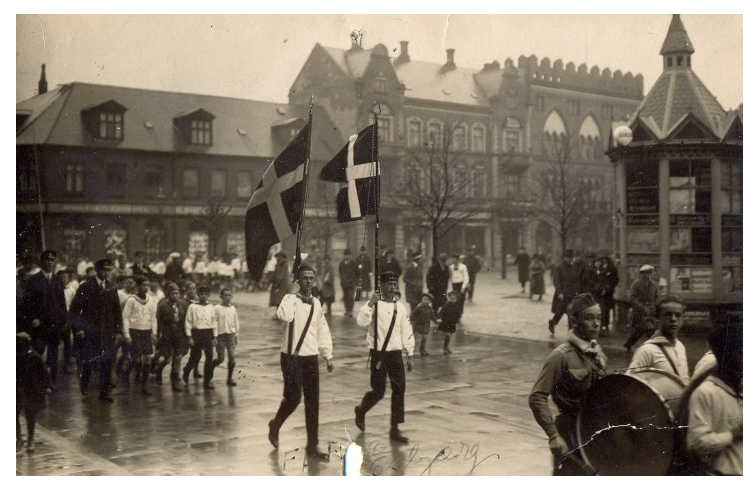 1920 1 Esbjerg på torvet