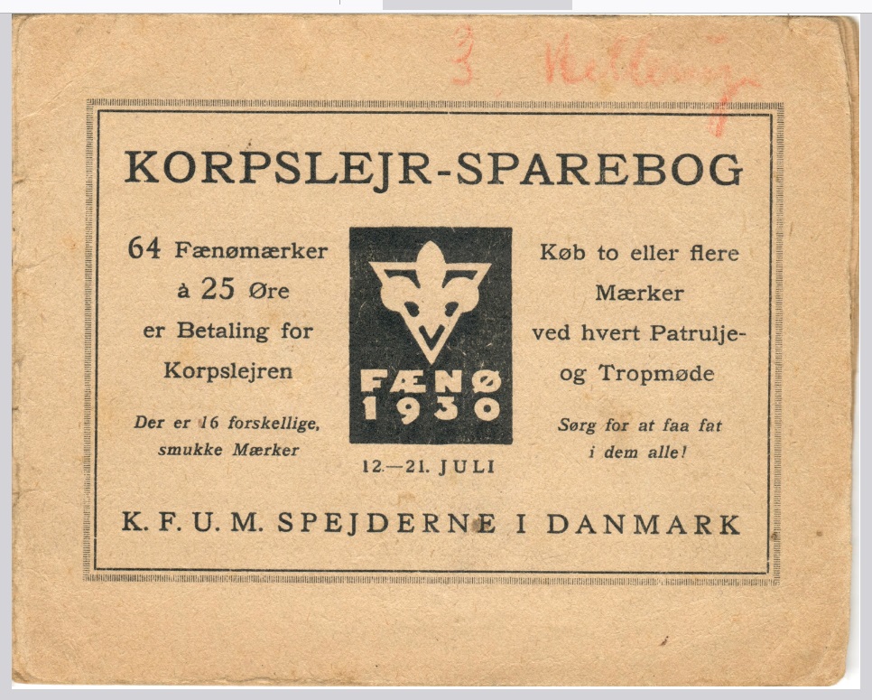 1930 KFUM Sparebog 2