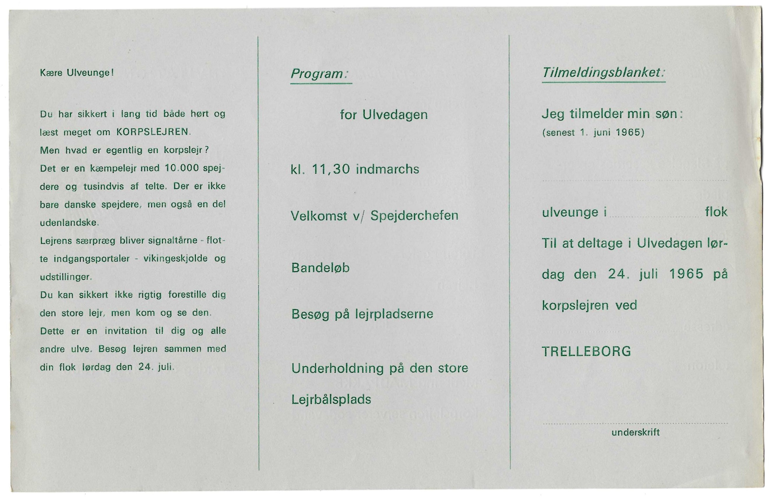 1965 korpslejr ulvedag b