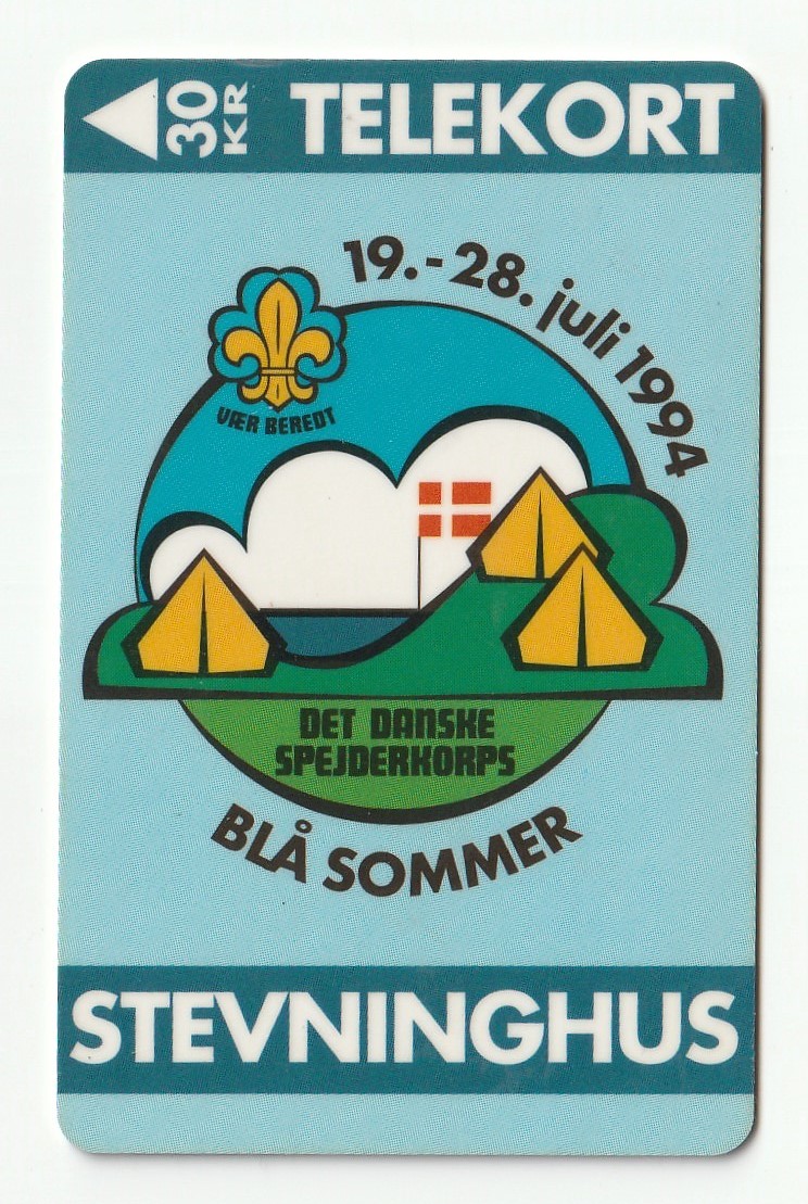 1994 DDS landslejr telekort